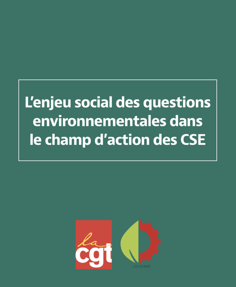 L’enjeu social des questions environnementales dans le champ d’action des CSE